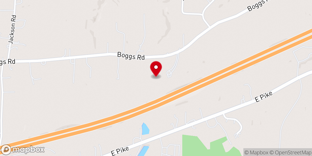 Map showing location of Rock House of Worship
