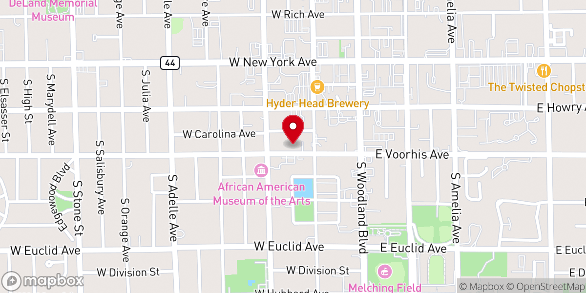 Map showing location of Gods Covenant Mission Center