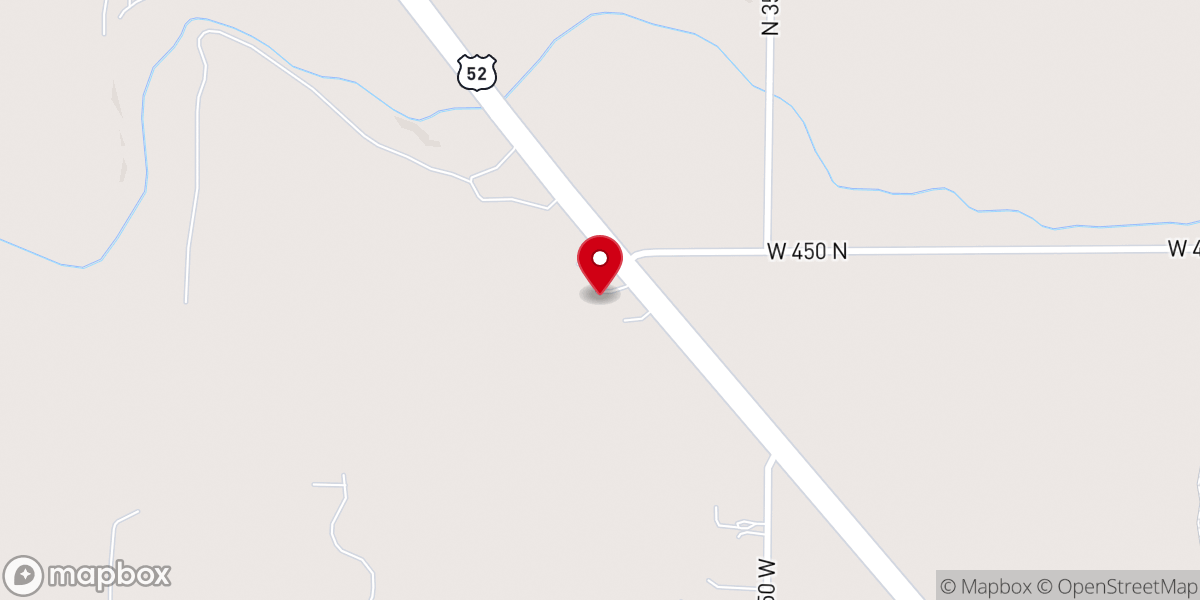 Map showing location of House of Grace