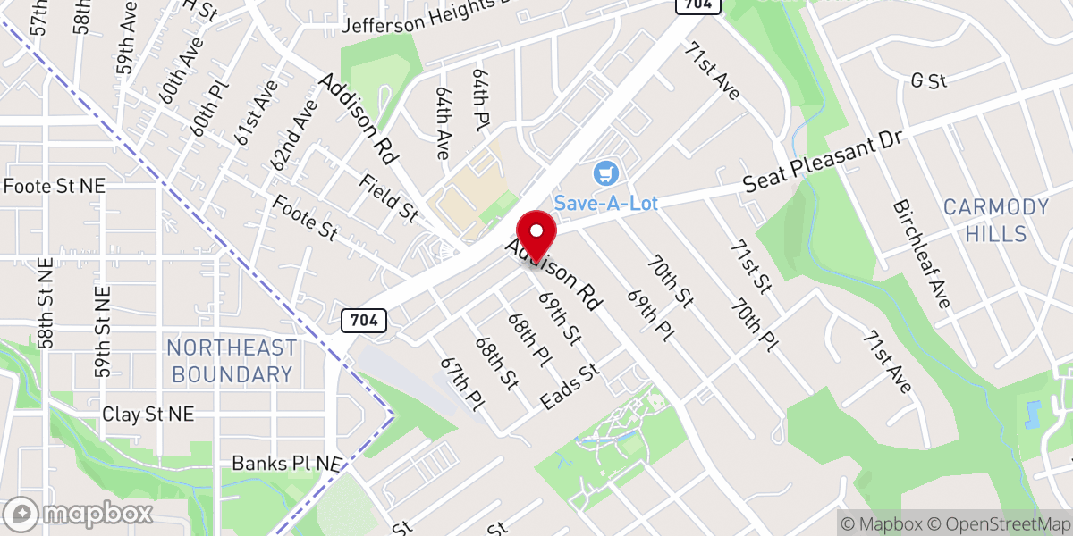 Map showing location of Lords House of Hope Holy Church