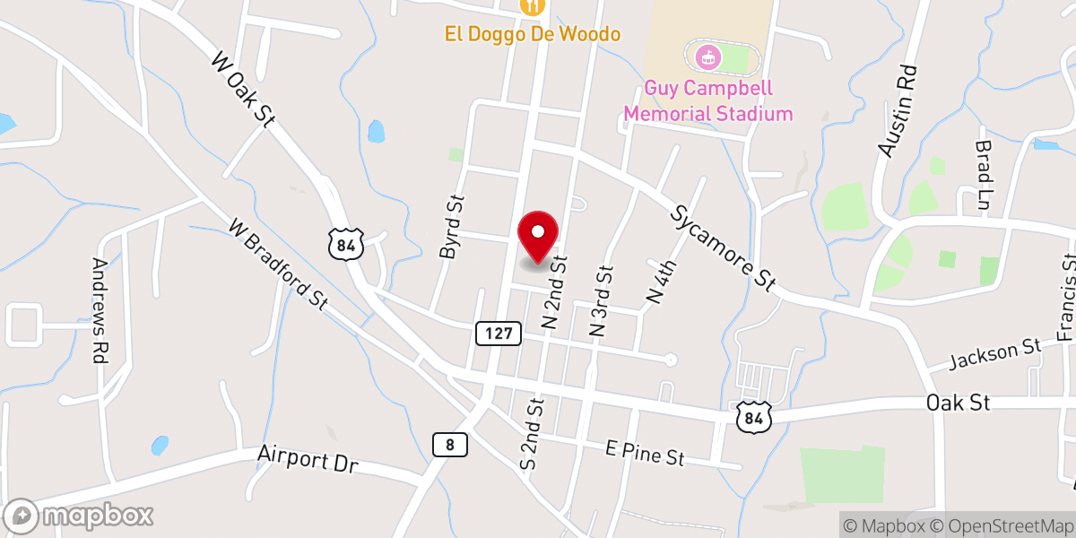 Map showing location of LaSalle Parish Police Jury