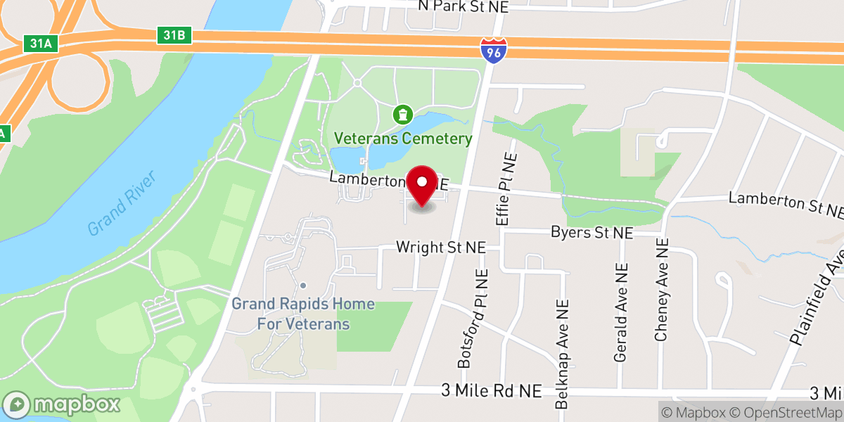 Map showing location of Sunshine Community Church