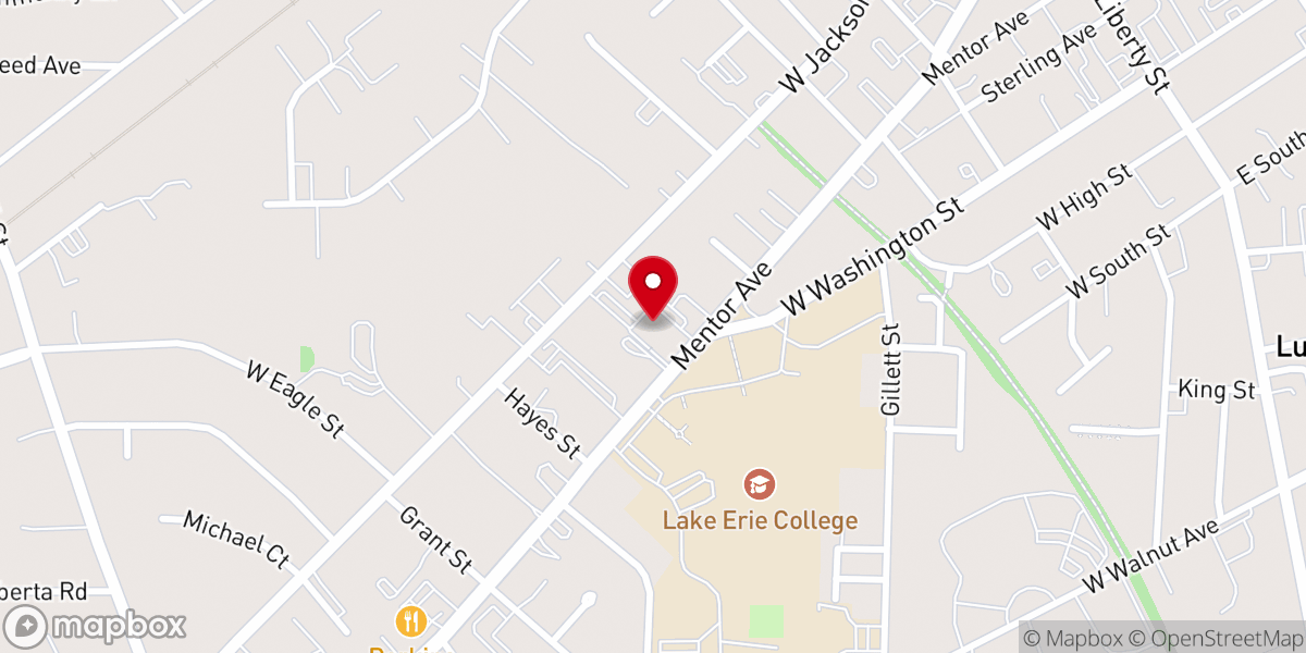 Map showing location of First Church of Christ