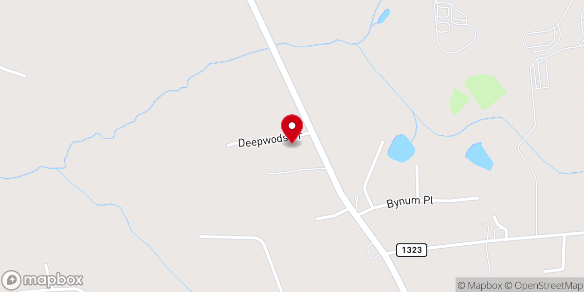 Map showing location of New Covenant Ministries