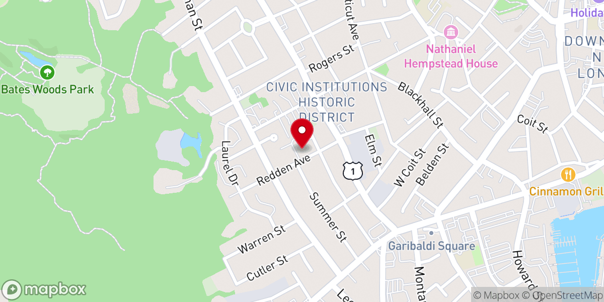 Map showing location of Oasis of Restoration Inc