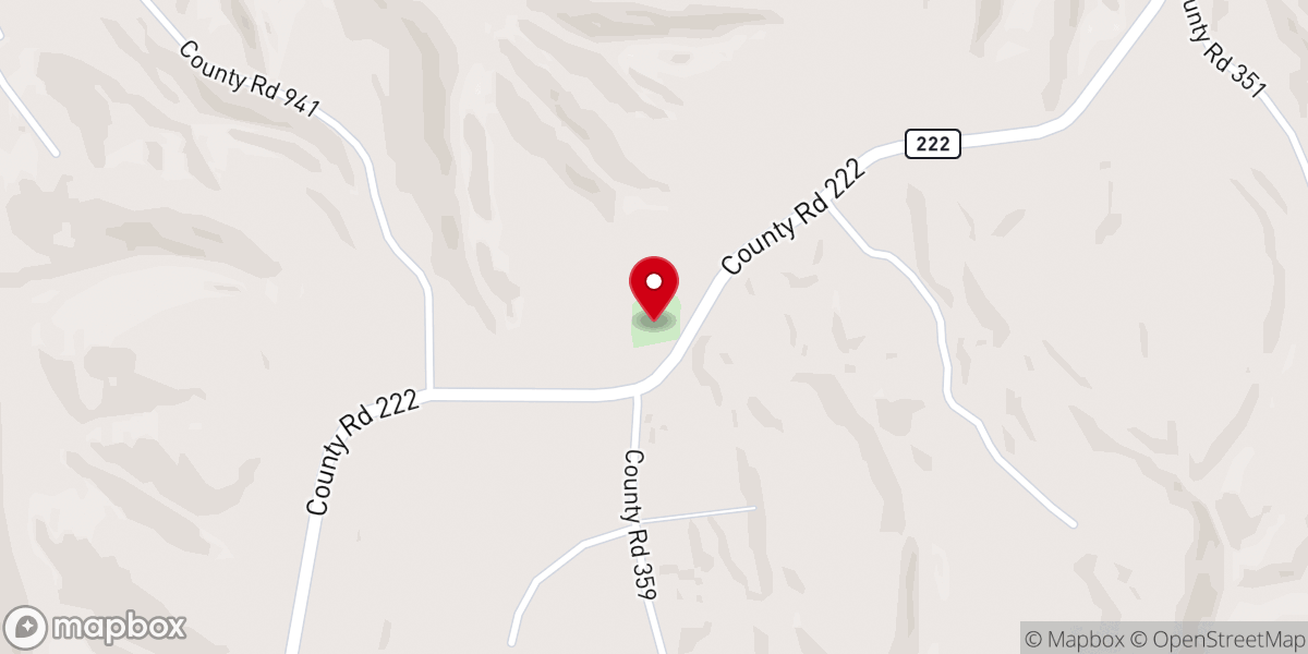 Map showing location of Livingston Chapel United Methodist Church