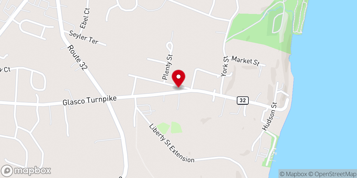 Map showing location of St Mary of the Snow Parochial