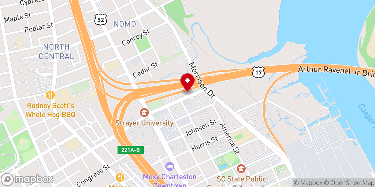 Map showing location of Incite Church
