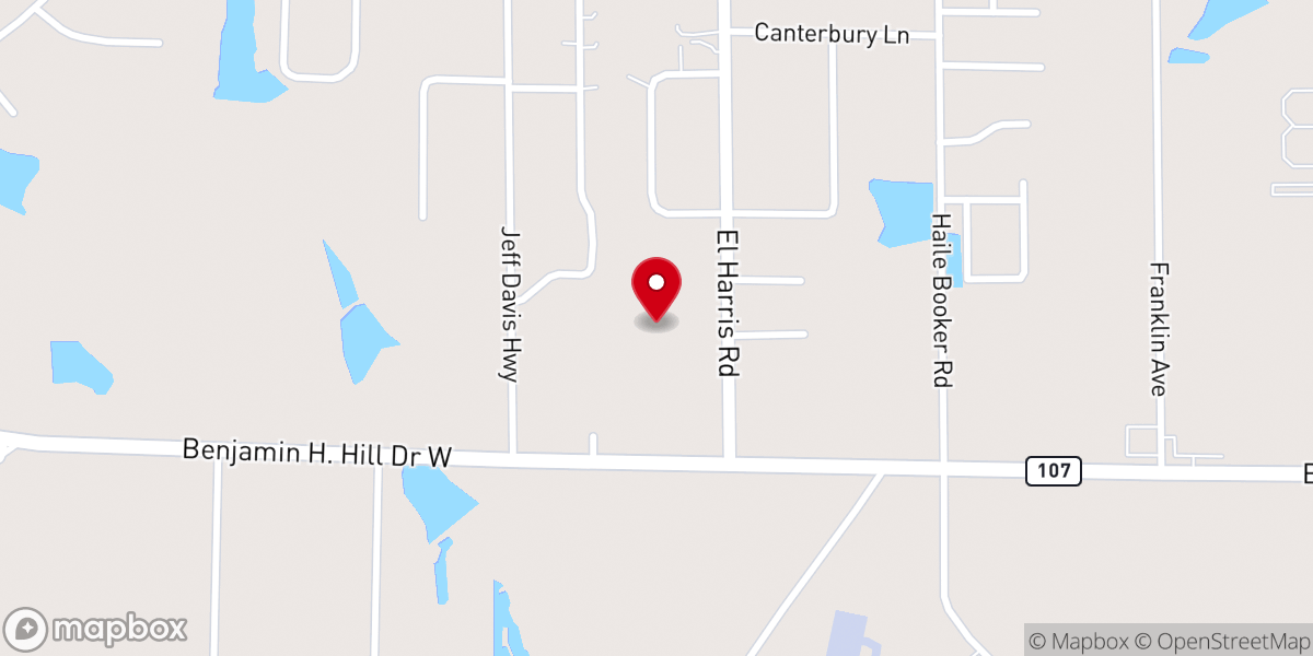 Map showing location of Colony City Community Church