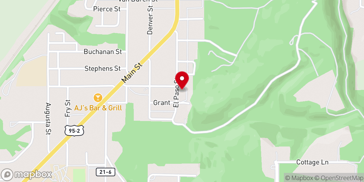 Map showing location of Base Camp Student Ministry