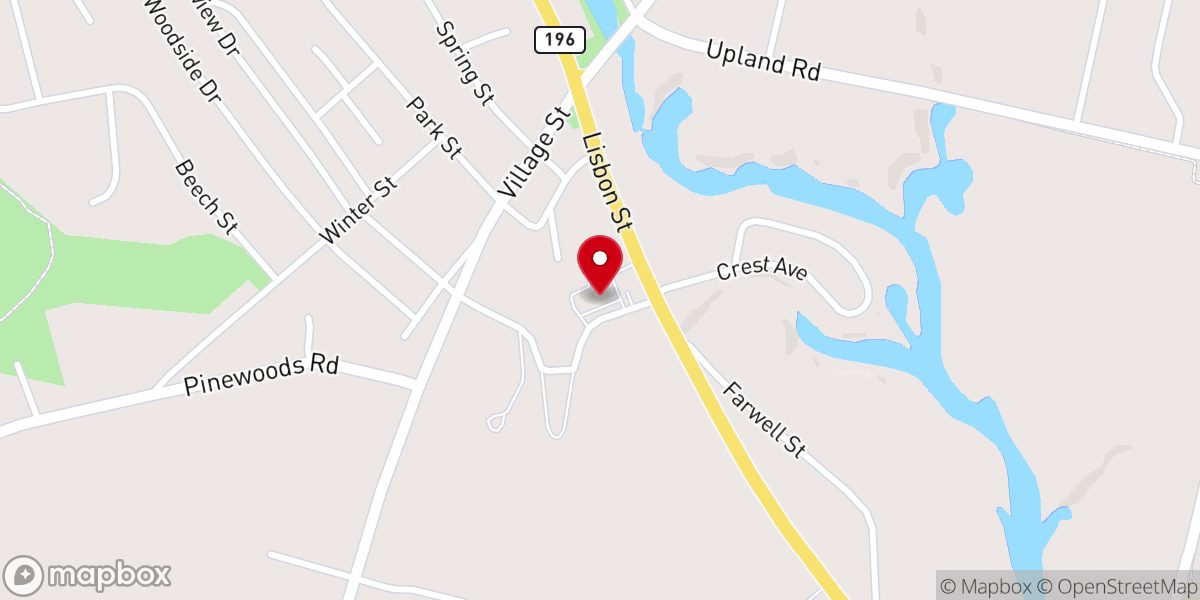 Map showing location of Open Door Bible Baptist Church