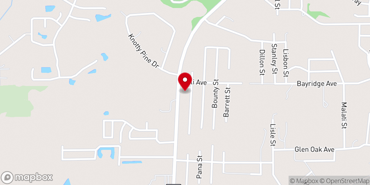 Map showing location of Worship-Life Church