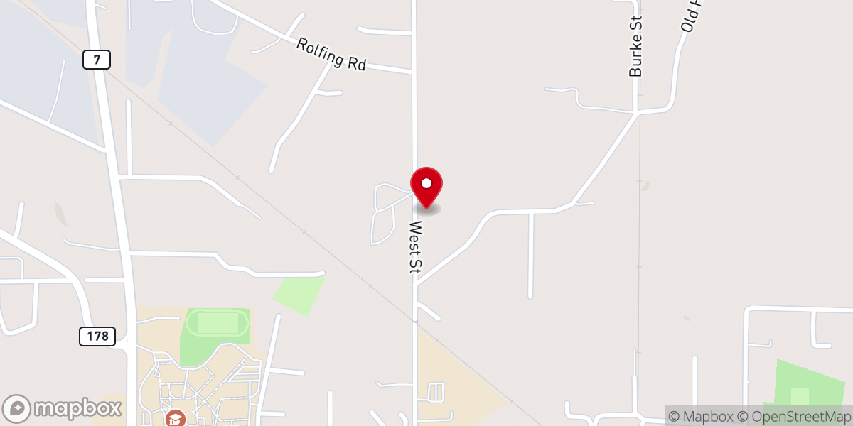 Map showing location of Davis Temple Ministries
