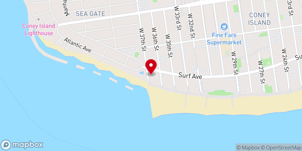 Map showing location of Jewish Continuity Association Ecc Inc