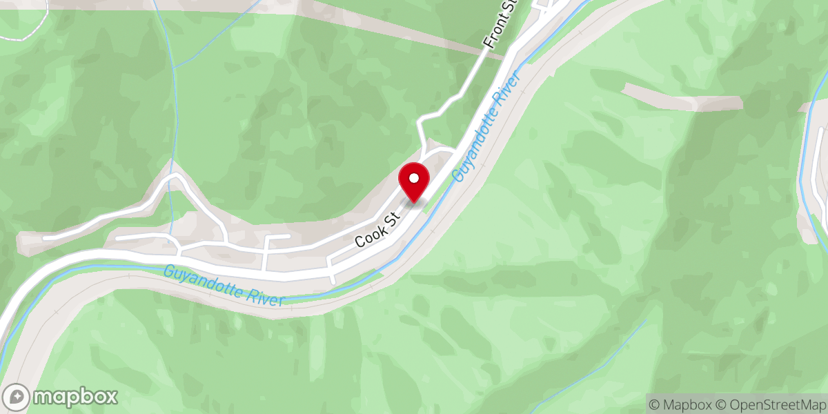 Map showing location of First Church of God