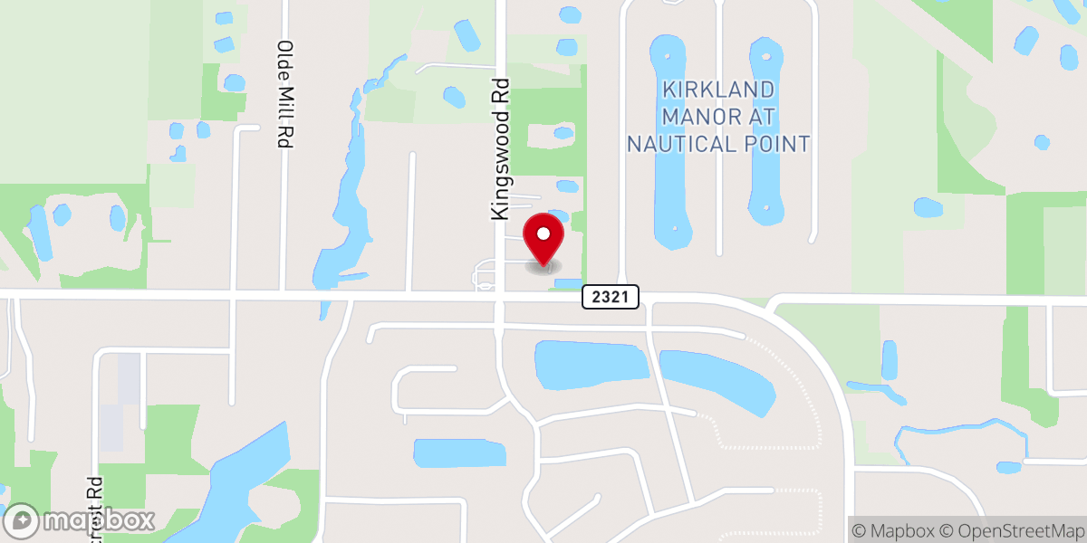 Map showing location of North Bay Seventh-day Adventist Church