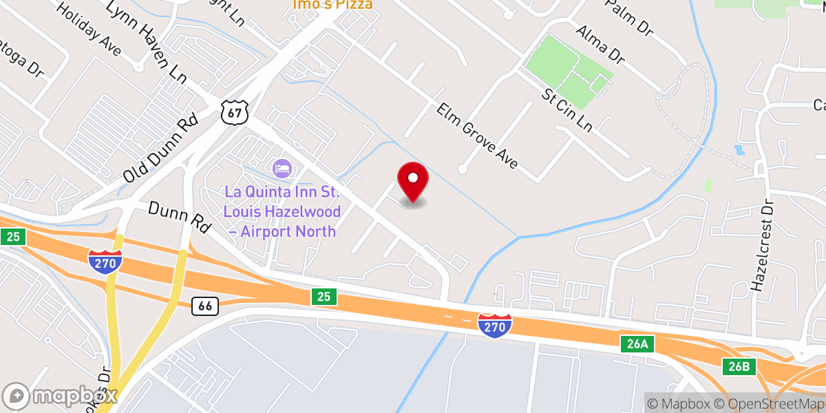 Map showing location of Joshua House