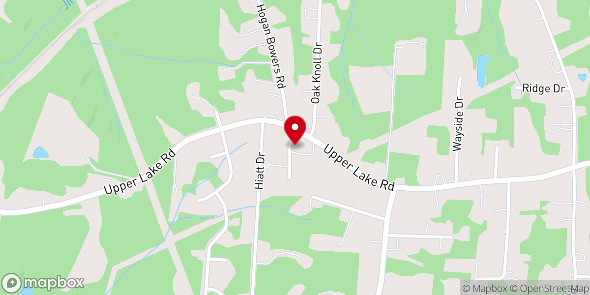 Map showing location of Faith's Journey Church