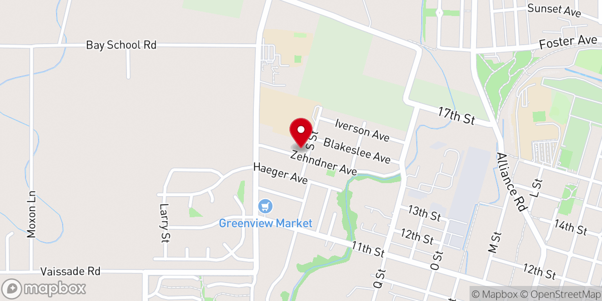 Map showing location of Subud Hall/Humboldt Friends Meeting
