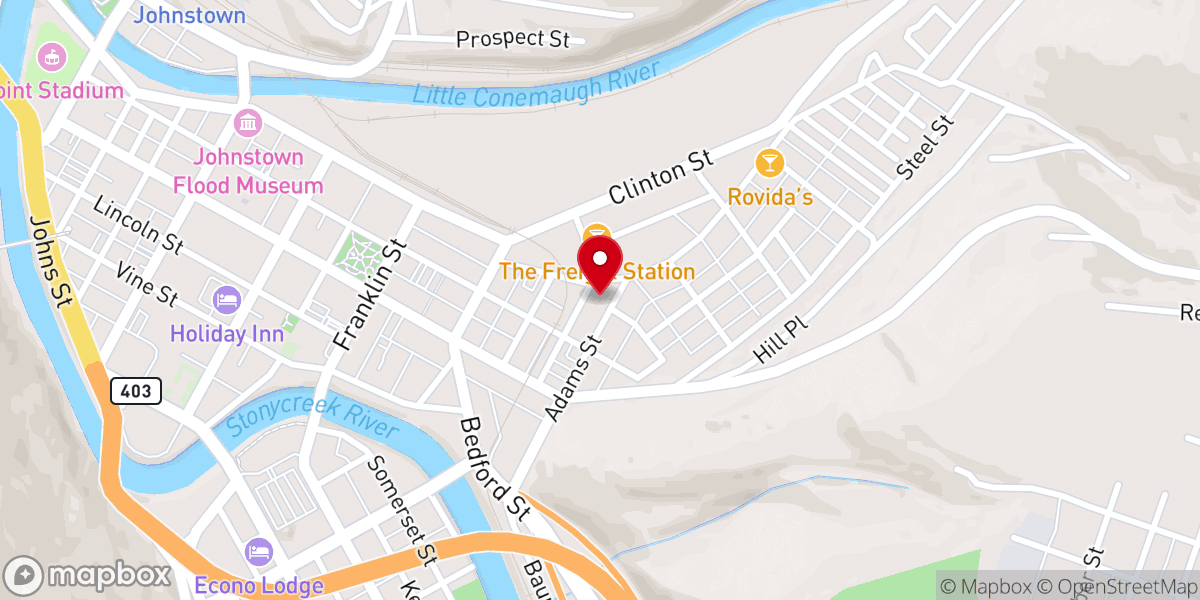 Map showing location of St John Gualbert Cathedral Activity Center