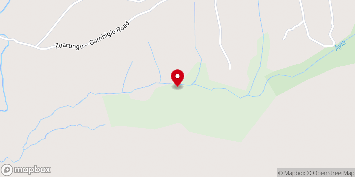 Map showing location of Bolgatanga Apostle Area