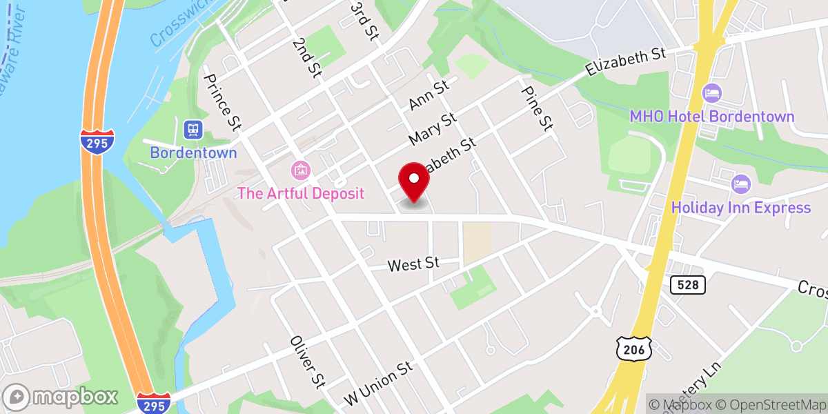 Map showing location of Knights of Columbus Council 570