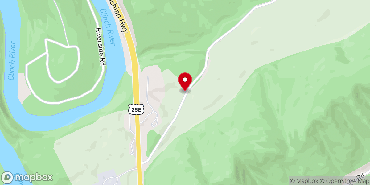 Map showing location of Pleasant View Missionary Baptist Church