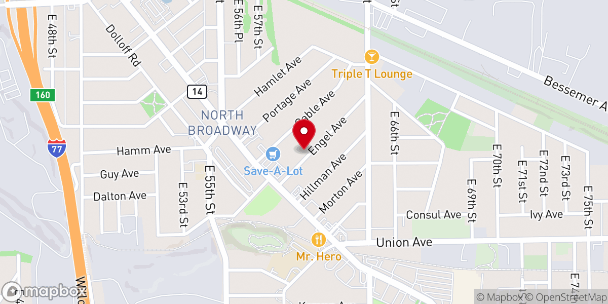 Map showing location of Tree of Life Community Assembly