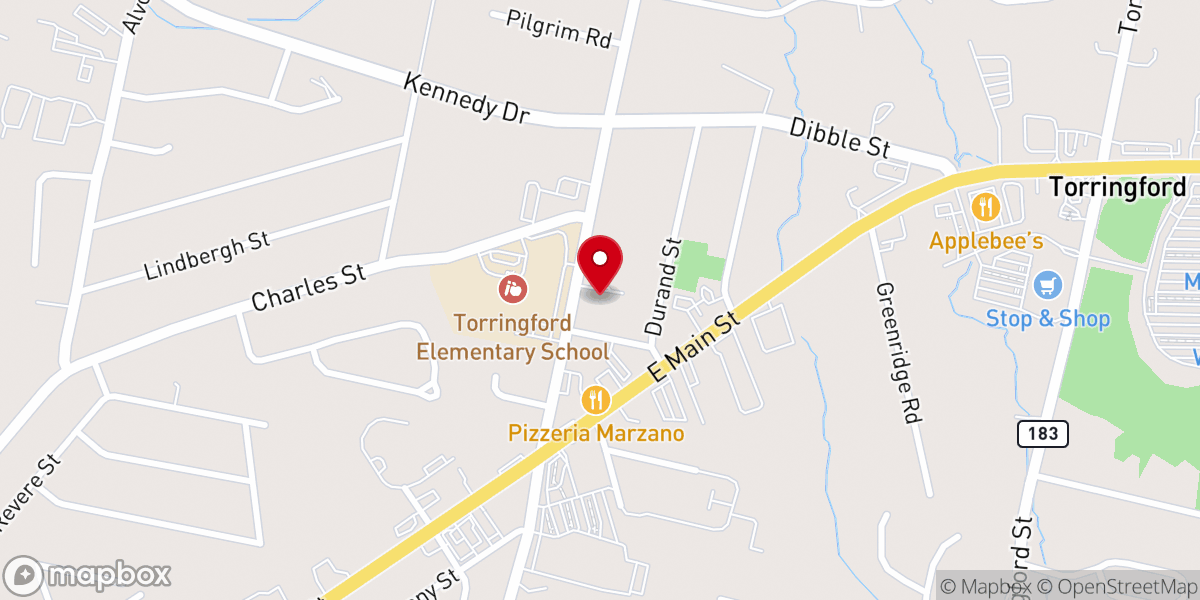 Map showing location of Full Gospel Lighthouse Church