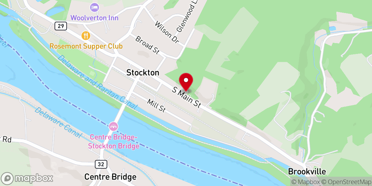 Map showing location of St Agnes Roman Catholic Church