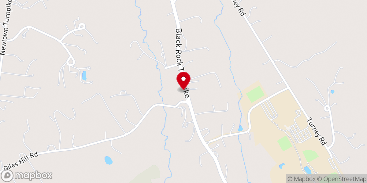 Map showing location of Redding Ridge Market & Deli
