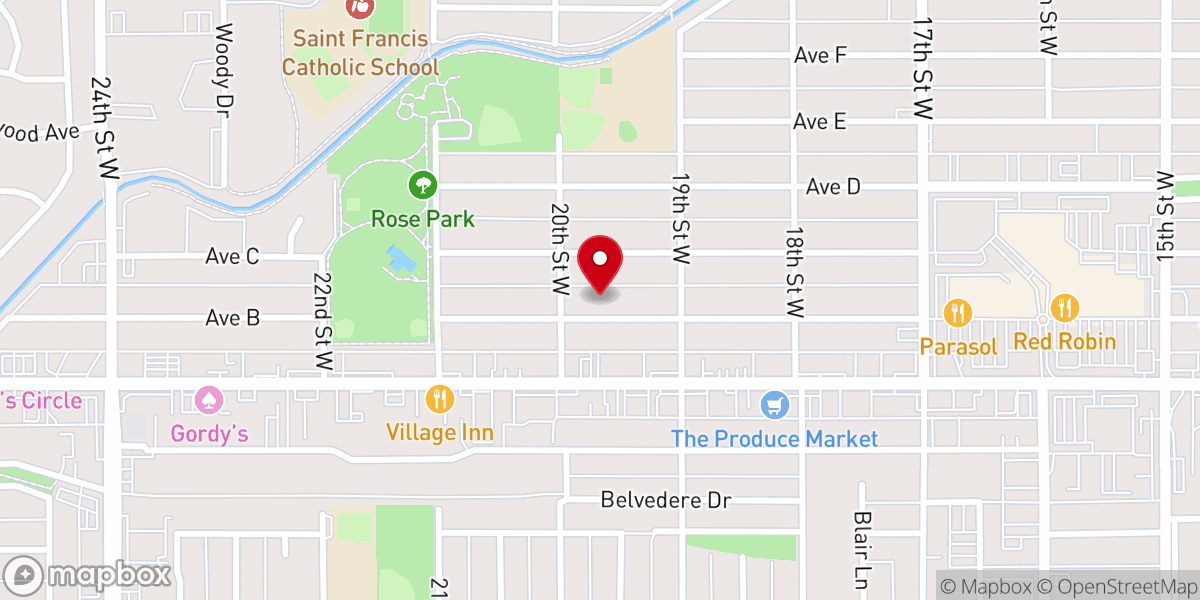 Map showing location of Grace United Methodist Church