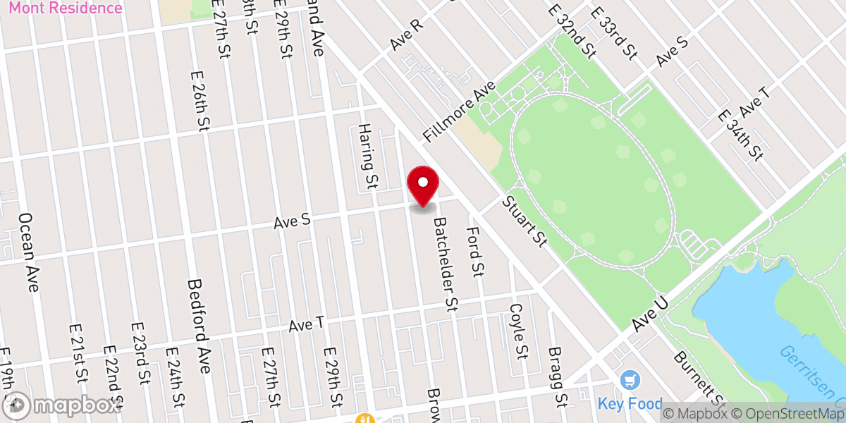 Map showing location of Good Shepherd Roman Catholic Church
