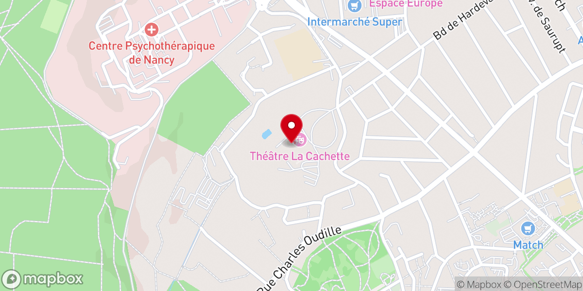 Map showing location of Eglise 54