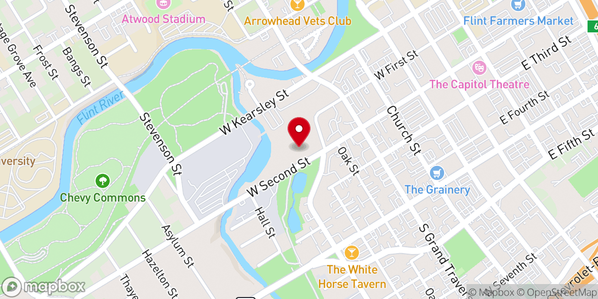 Map showing location of Kingdom Encounters Christian Church