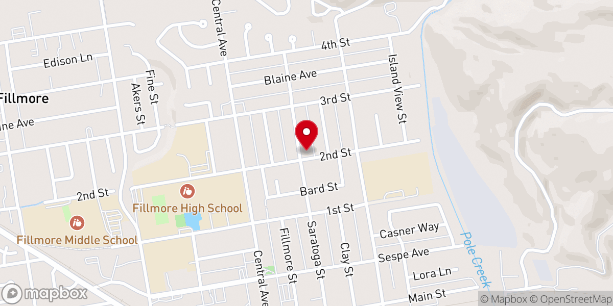 Map showing location of Trinity Episcopal Church