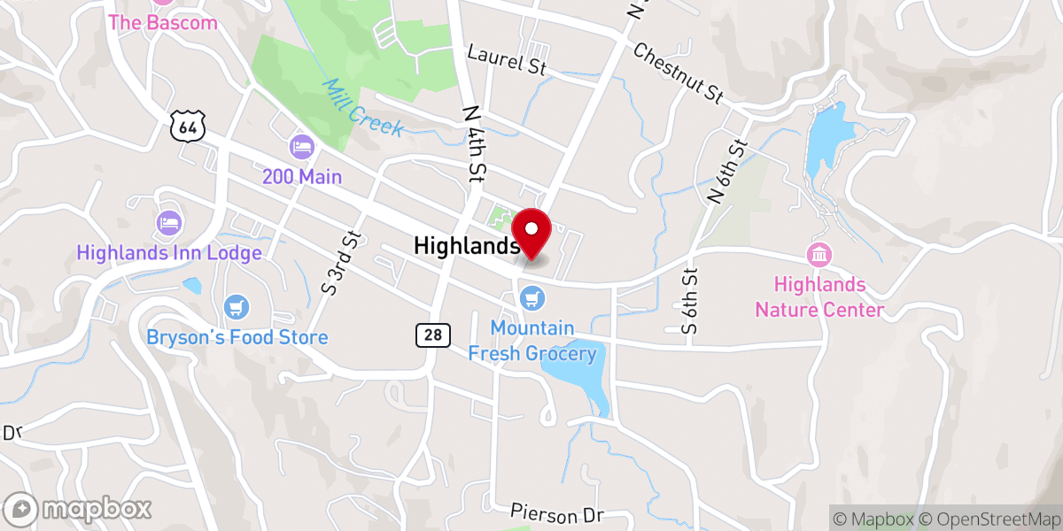 Map showing location of Church of the Incarnation