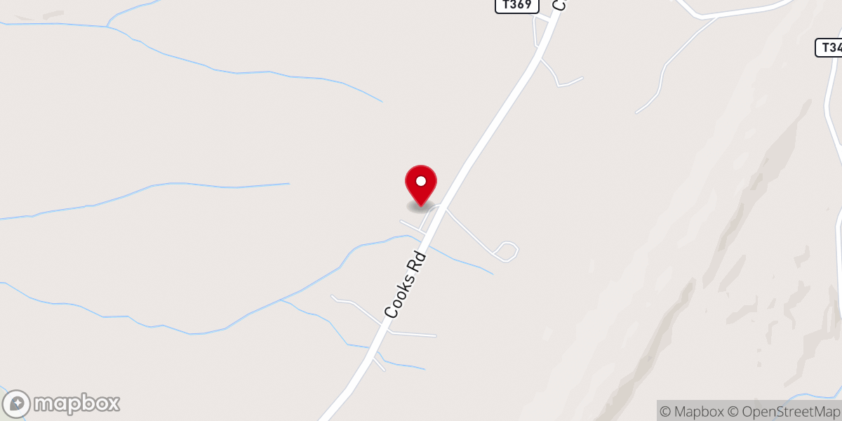 Map showing location of Crossview Missional Church - Trough Creek Campus