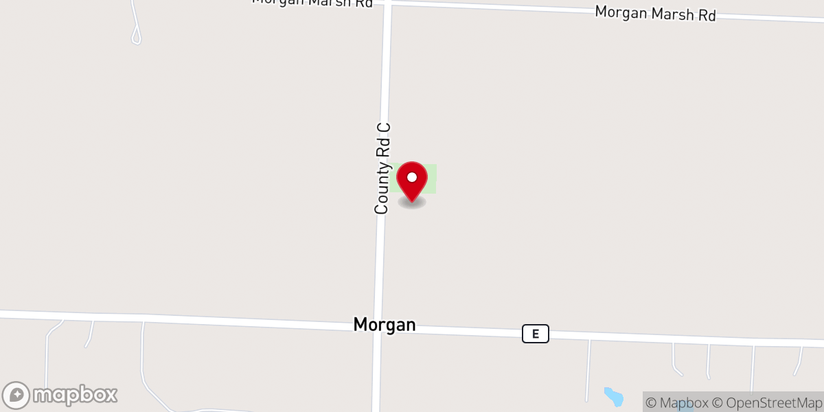 Map showing location of St John's Lutheran Church