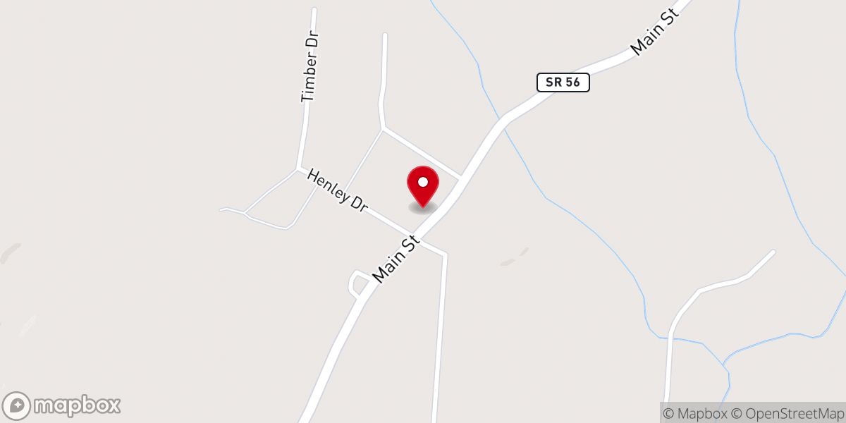 Map showing location of Three Crosses At Calvary