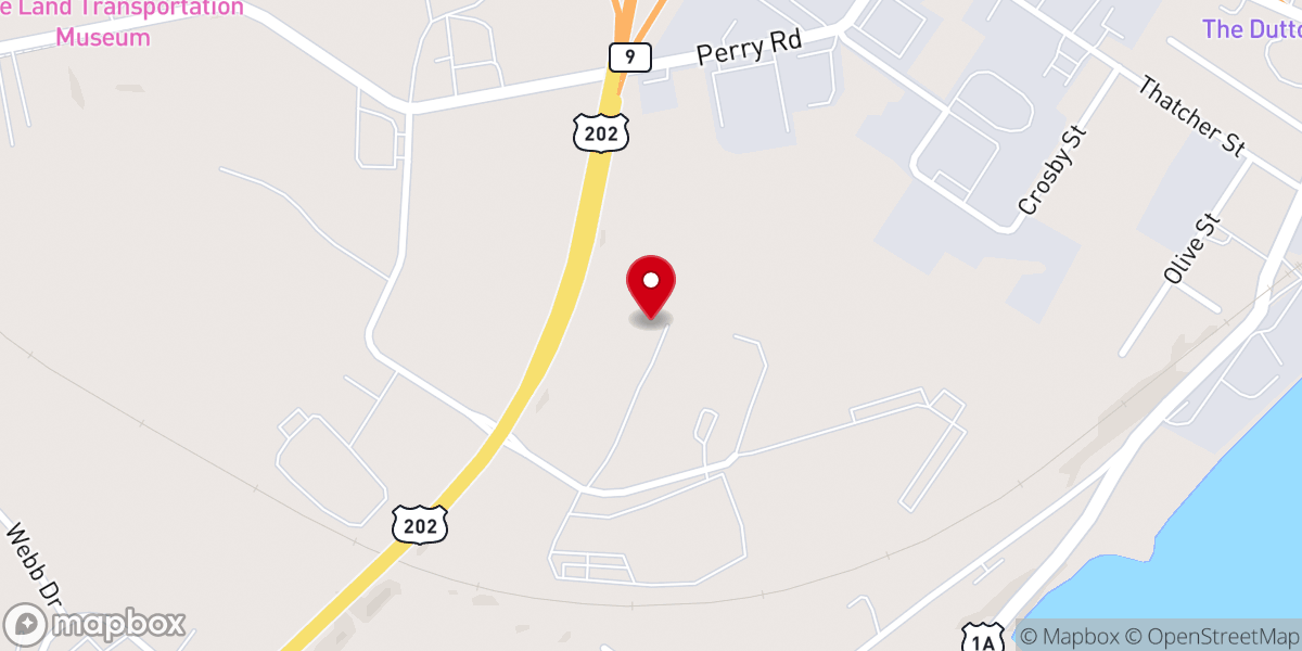 Map showing location of Good Shepherd Food Bank