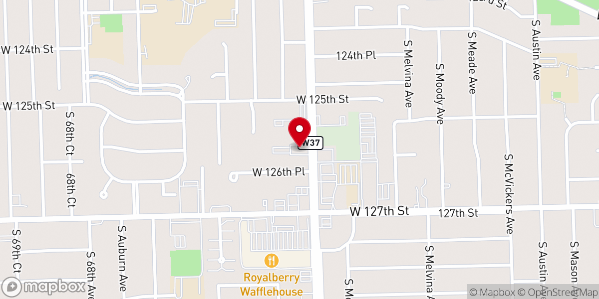 Map showing location of Saints Joachim and Anne Armenian Apostolic Church