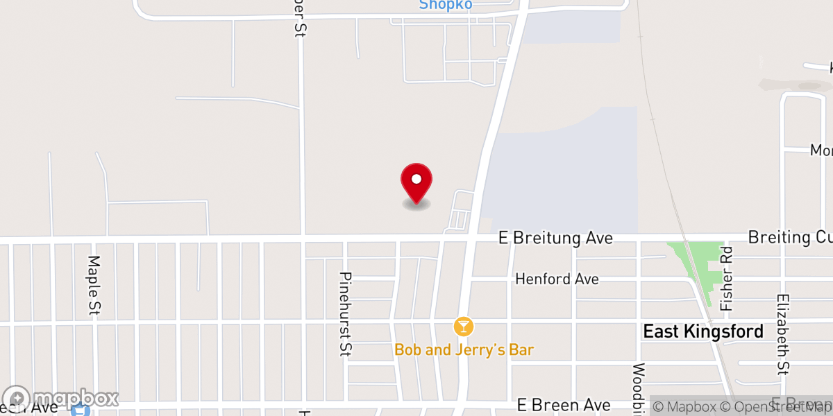 Map showing location of Our Redeemer Lutheran Church - LCMS