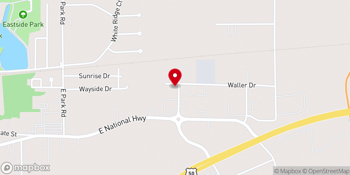 Map showing location of Fresh Start Training Center