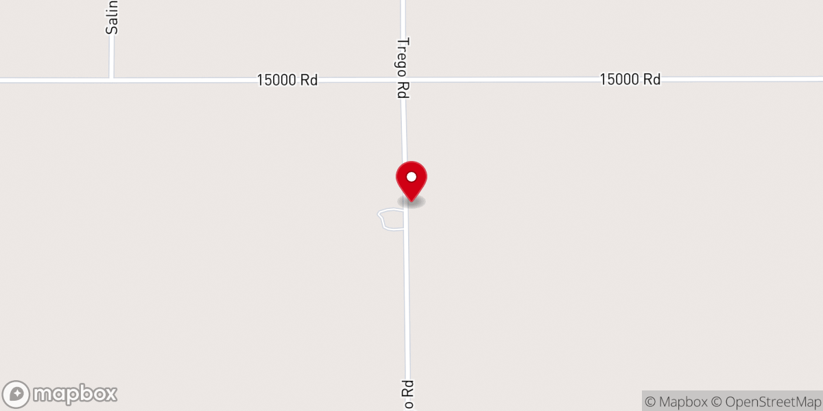 Map showing location of Cornerstone Mennonite Church