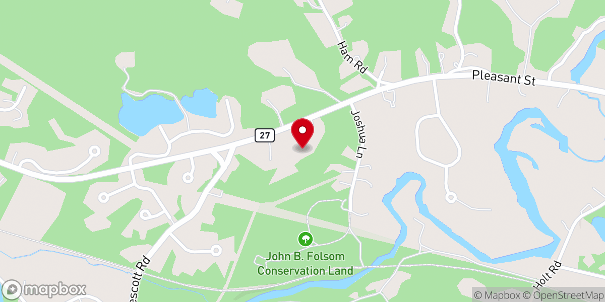 Map showing location of Providence Baptist Church