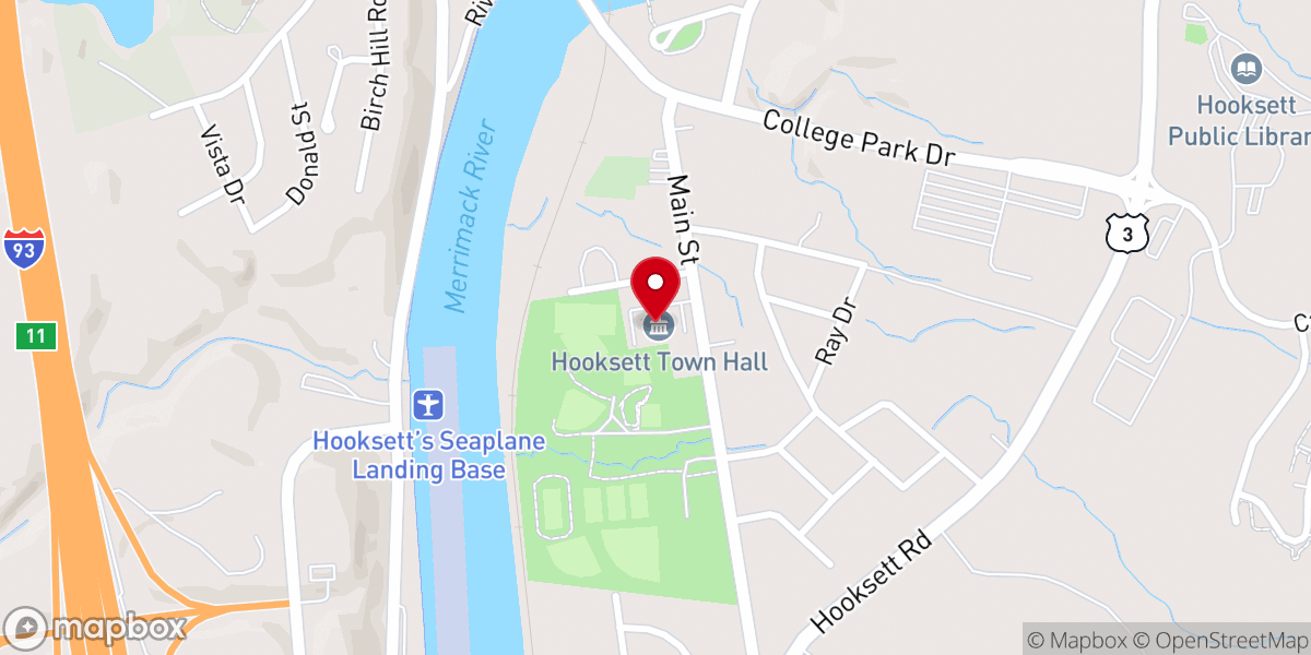 Map showing location of Fellowship Church - Granite State