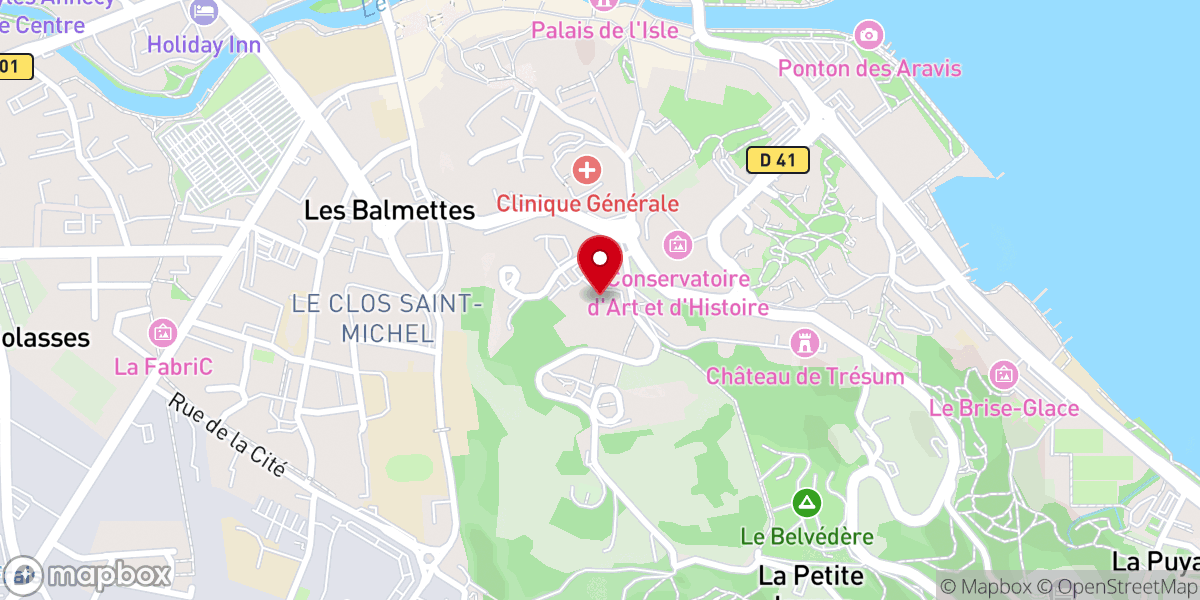 Map showing location of MEJ Diocese d'Annecy