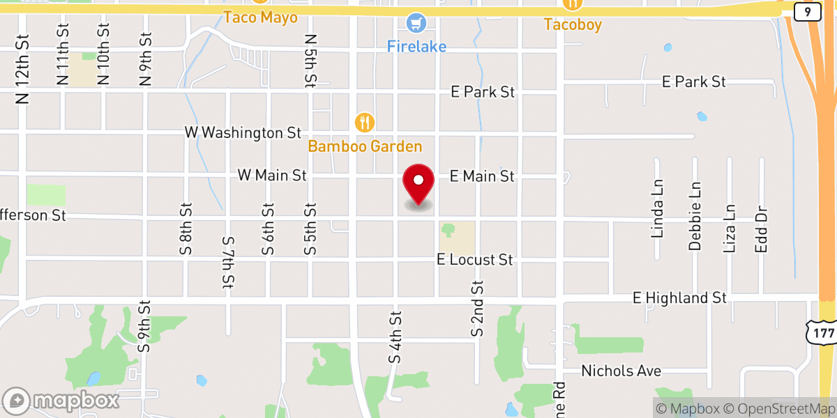Map showing location of Karis Ministries