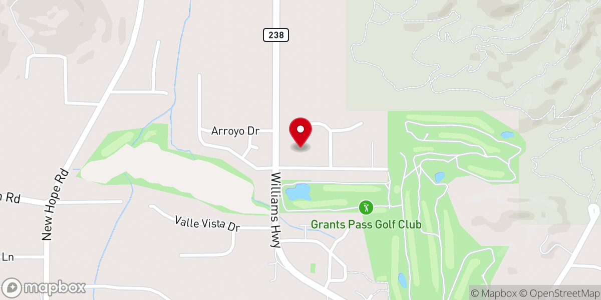 Map showing location of Faith Baptist Church
